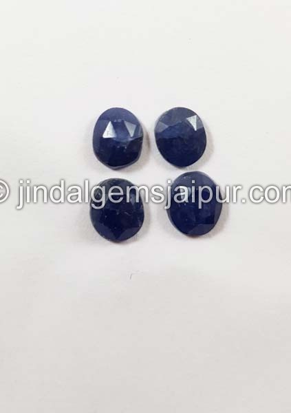 Blue Sapphire Rose Cut Slices